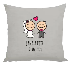 Vankúš Panáčikovia s menami