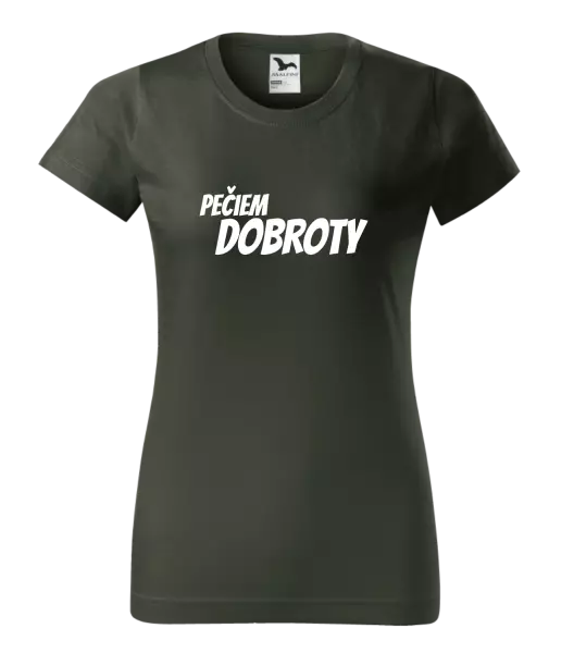 Dámske tričko Pečiem dobroty