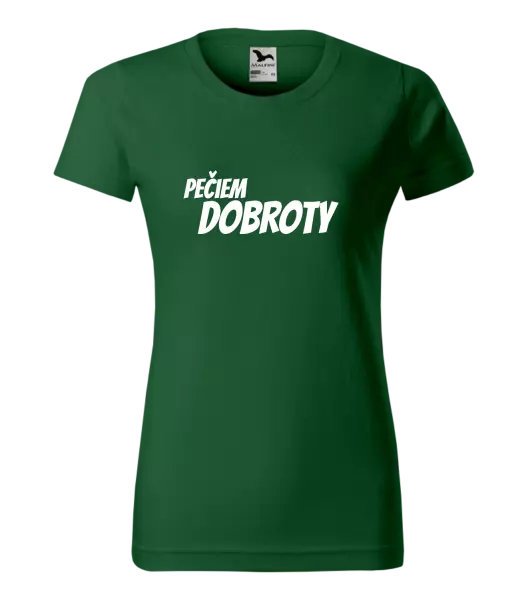 Dámske tričko Pečiem dobroty