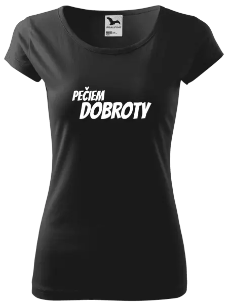 Dámske tričko Pečiem dobroty