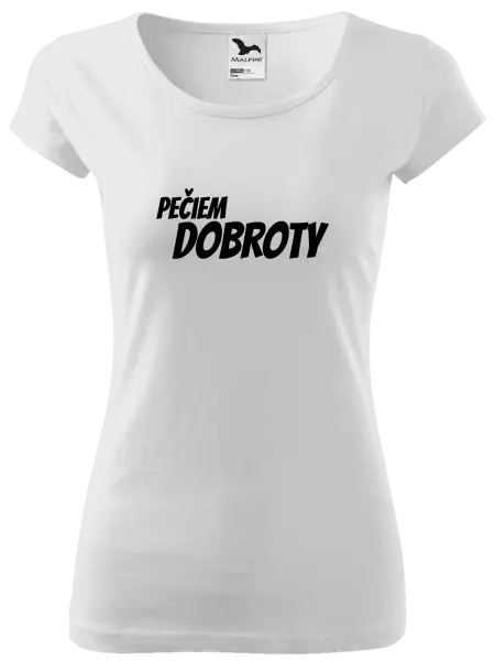 Dámske tričko Pečiem dobroty