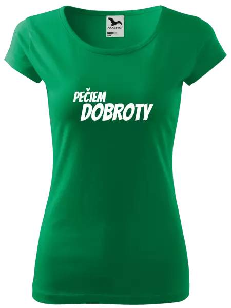 Dámske tričko Pečiem dobroty