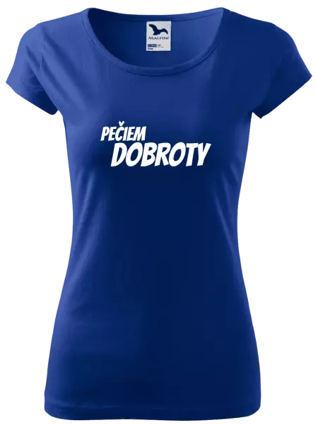 Dámske tričko Pečiem dobroty