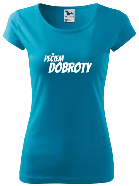 Dámske tričko Pečiem dobroty