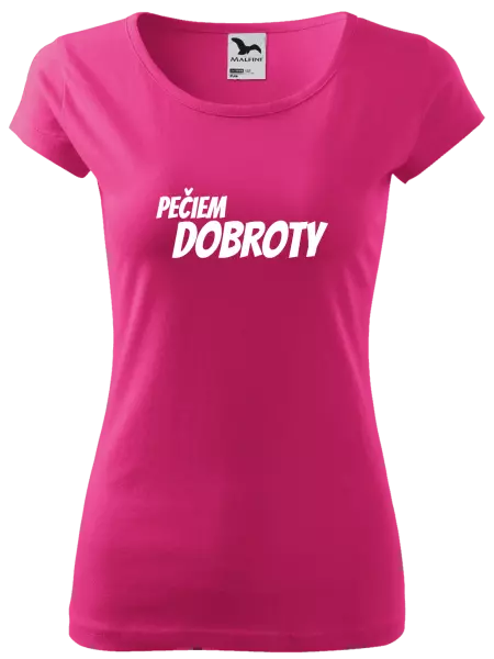 Dámske tričko Pečiem dobroty