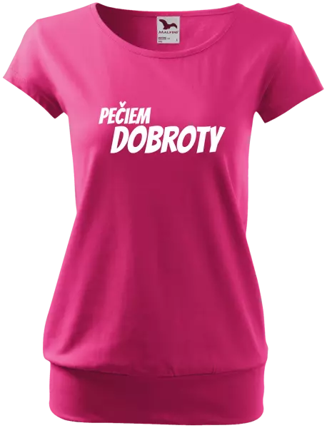 Dámske tričko Pečiem dobroty