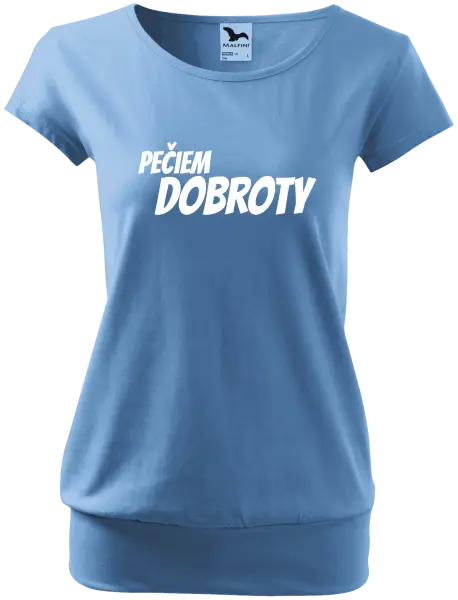 Dámske tričko Pečiem dobroty