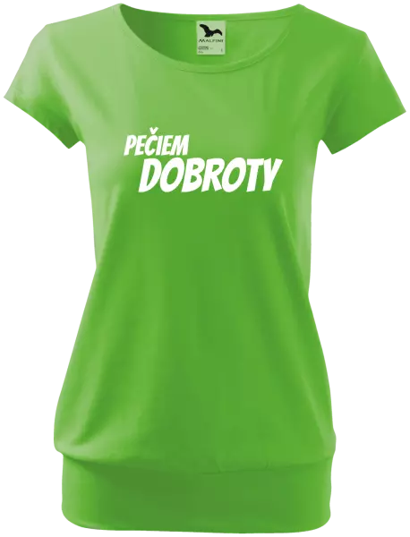 Dámske tričko Pečiem dobroty