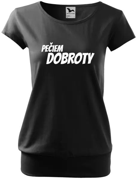 Dámske tričko Pečiem dobroty