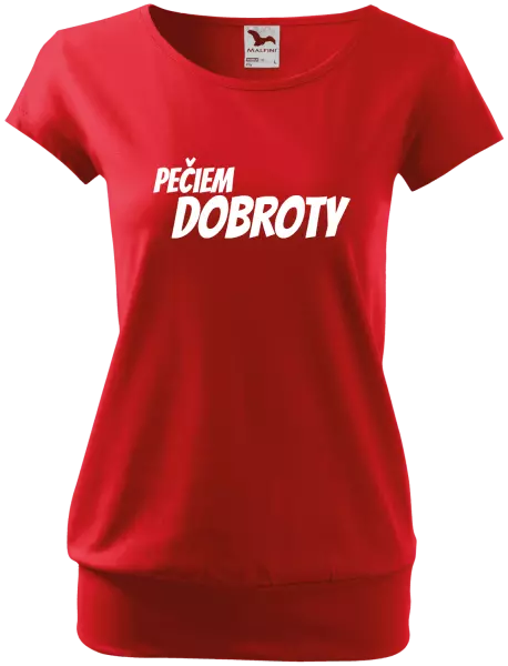 Dámske tričko Pečiem dobroty