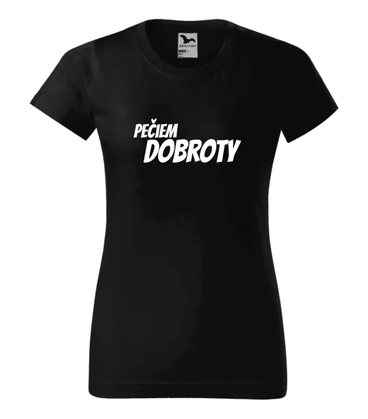 Dámske tričko Pečiem dobroty