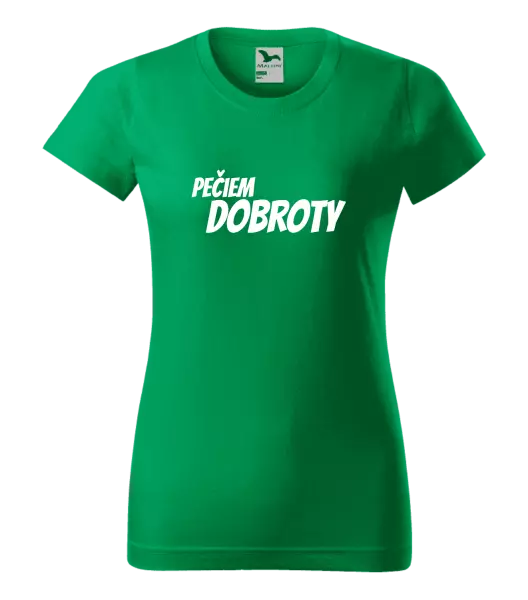 Dámske tričko Pečiem dobroty