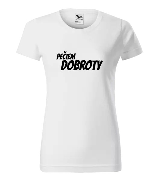 Dámske tričko Pečiem dobroty