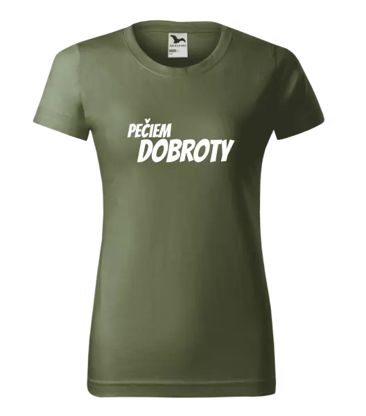 Dámske tričko Pečiem dobroty