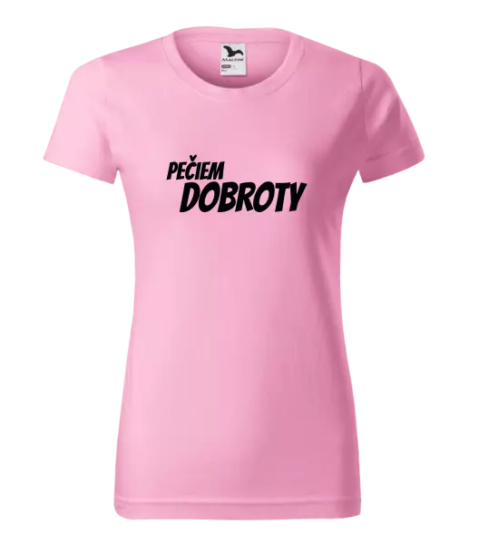 Dámske tričko Pečiem dobroty