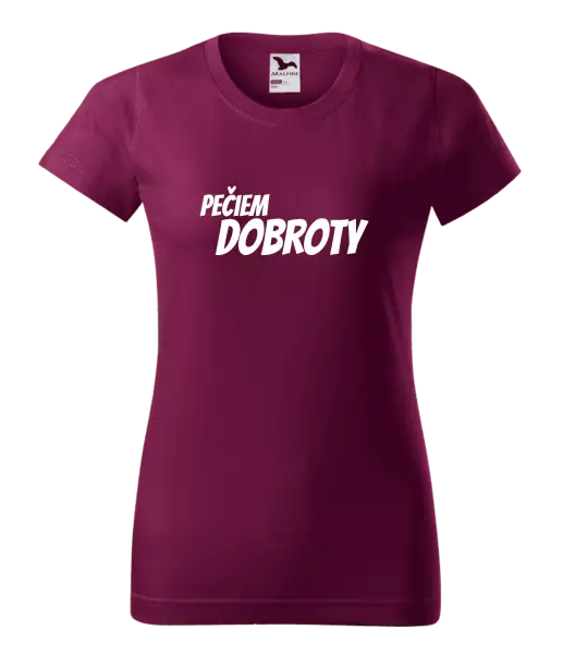 Dámske tričko Pečiem dobroty