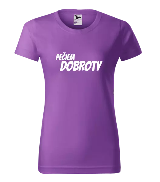 Dámske tričko Pečiem dobroty