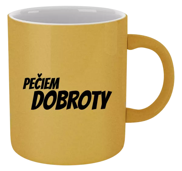 Hrnček metalický Pečiem dobroty