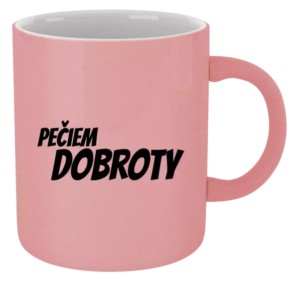 Hrnček metalický Pečiem dobroty