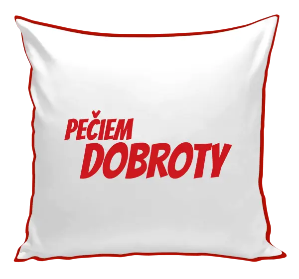 Vankúš Pečiem dobroty
