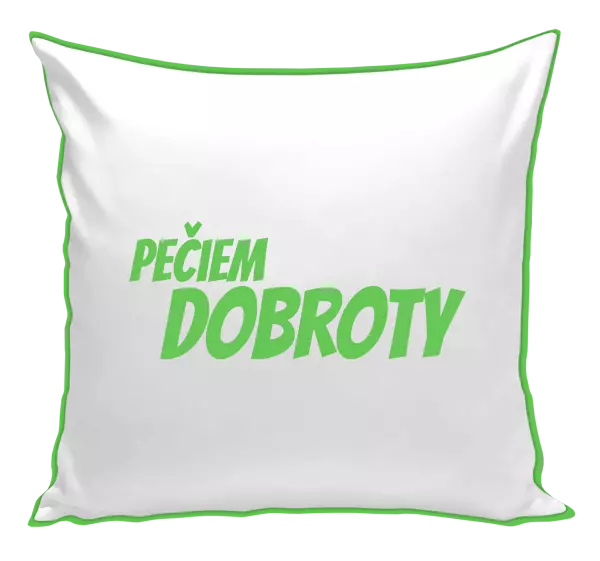 Vankúš Pečiem dobroty