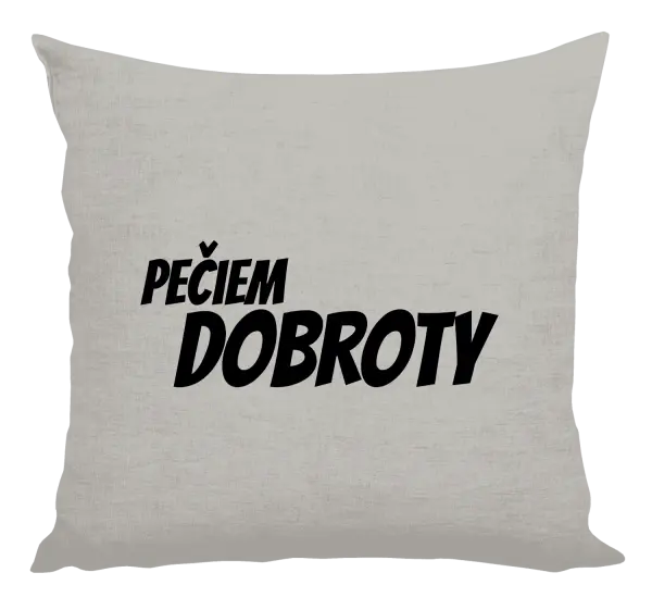 Vankúš Pečiem dobroty