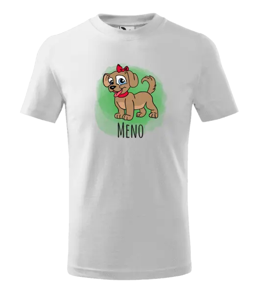 Detské tričko Psík