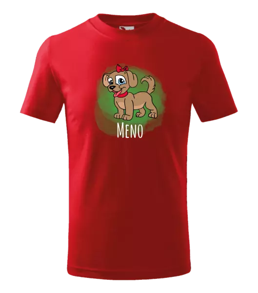 Detské tričko Psík