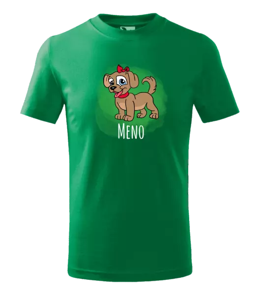 Detské tričko Psík