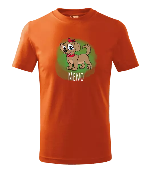 Detské tričko Psík