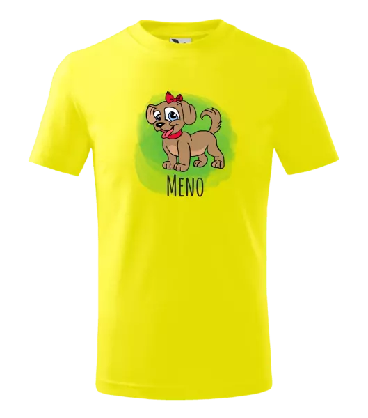 Detské tričko Psík