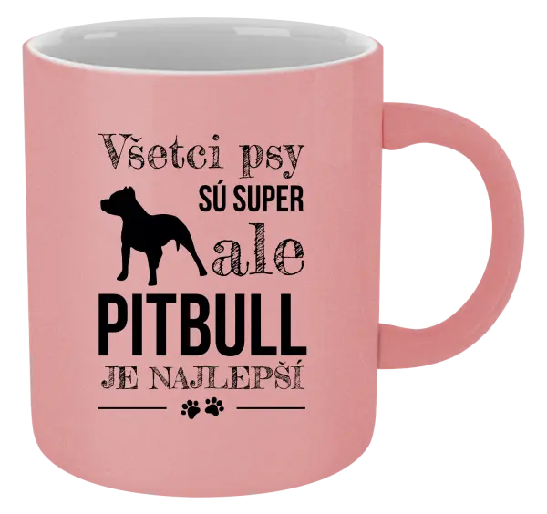Hrnček metalický Pitbull je najlepšie