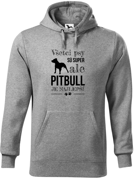 Pánska mikina Pitbull je najlepšie