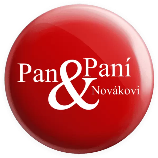 Placka Pan a Paní s vlastním příjmením