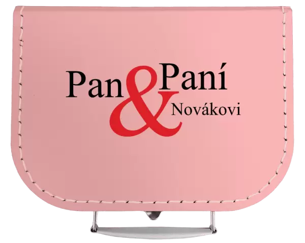 Kufřík Pan a Paní s vlastním příjmením