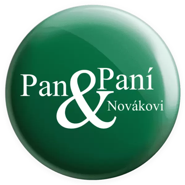 Placka Pan a Paní s vlastním příjmením