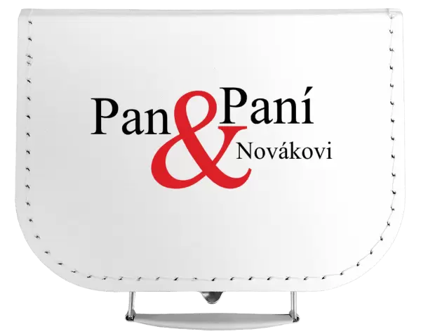 Kufřík Pan a Paní s vlastním příjmením