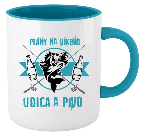 Hrnček  Plány na víkend - udica a pivo