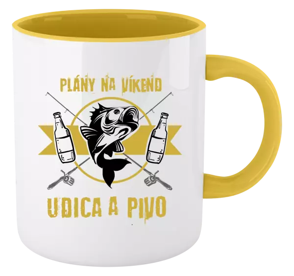 Hrnček  Plány na víkend - udica a pivo