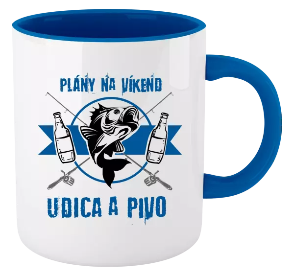 Hrnček  Plány na víkend - udica a pivo