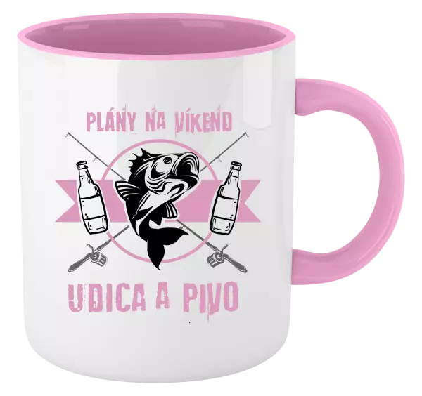 Hrnček  Plány na víkend - udica a pivo