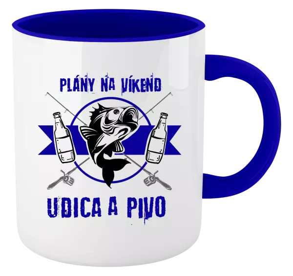 Hrnček  Plány na víkend - udica a pivo