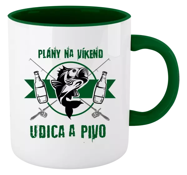 Hrnček  Plány na víkend - udica a pivo