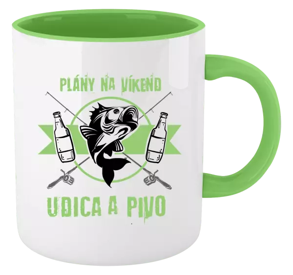 Hrnček  Plány na víkend - udica a pivo