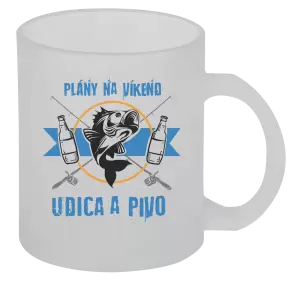 Hrnček Plány na víkend - udica a pivo