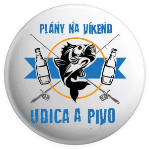 Placka Plány na víkend - udica a pivo