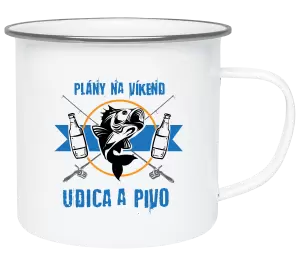 Plecháčik Plány na víkend - udica a pivo
