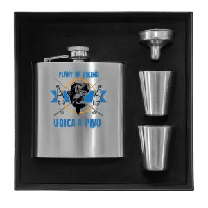 Ploskačka v krabičke Plány na víkend - udica a pivo