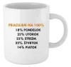 Hrnček Pracujem na 100%