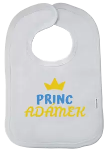 Detský podbradník Princ s menom